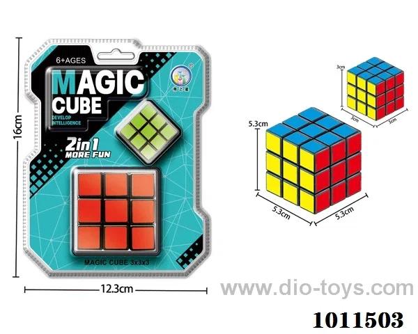 5.3cm  & 3.0cm magic cub in high frequency