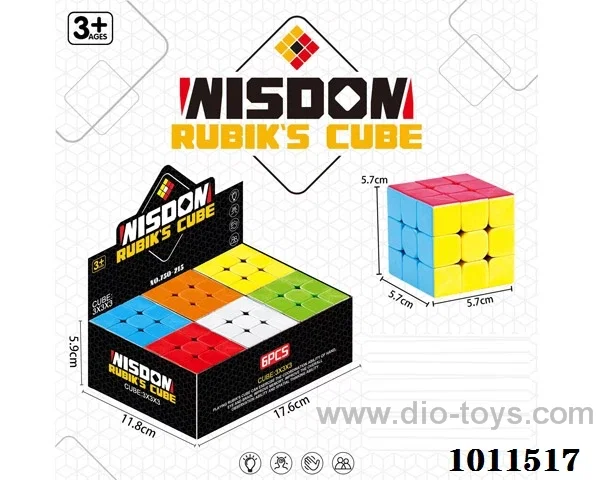 magic cube in diaplay box