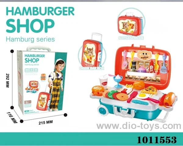 play house set in  clolor box