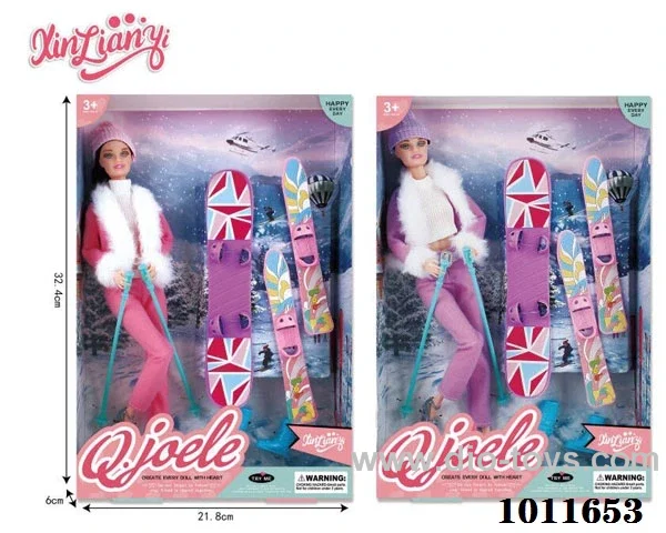 11.5inch doll set window box