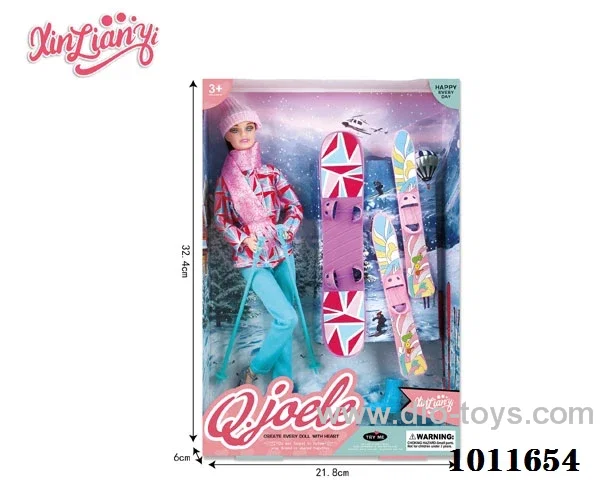 11.5inch doll set window box