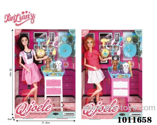 11.5inch doll set window box
