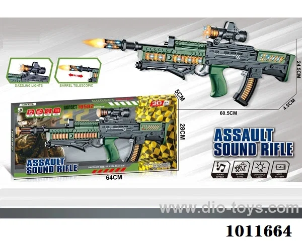 B/O gun in displai