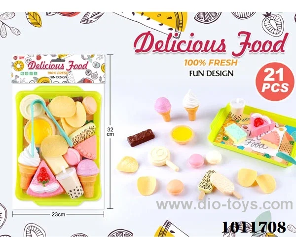 food set in PP bag with header