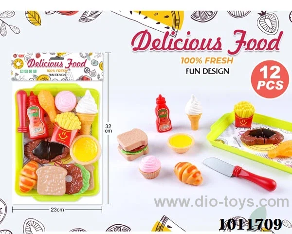 food set in PP bag with header