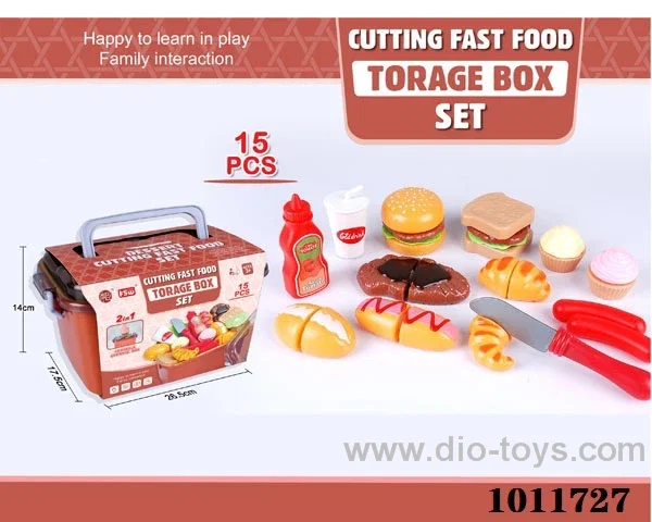 food set in paper card