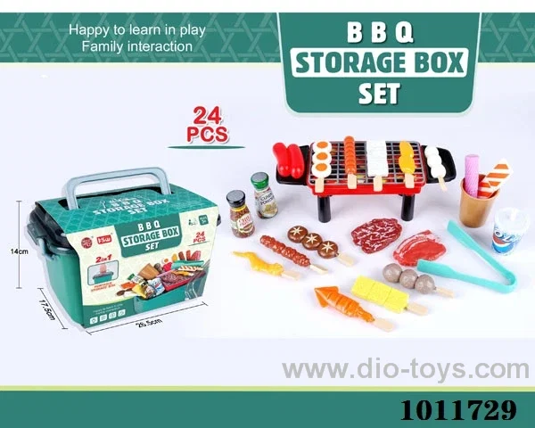 food set in paper card
