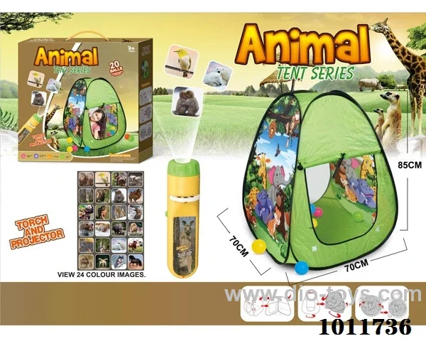 Projection tent in Color box