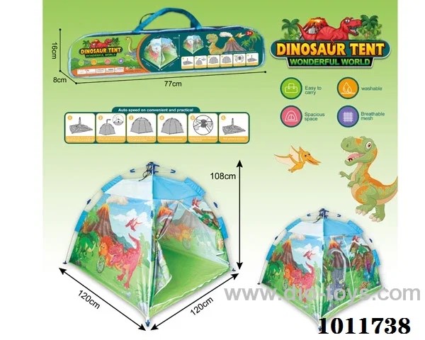 Self-folding tent in Hand box