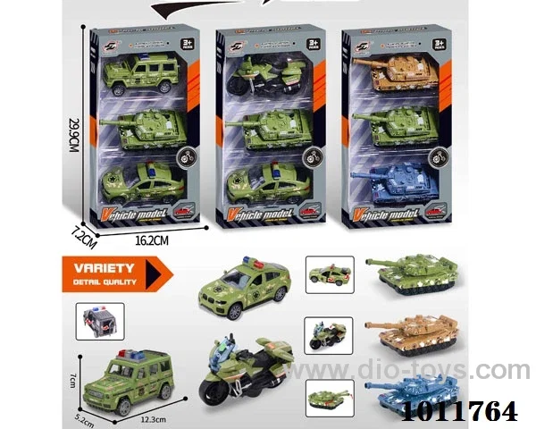 Inertial car set 2  boxes mixed  in Window box