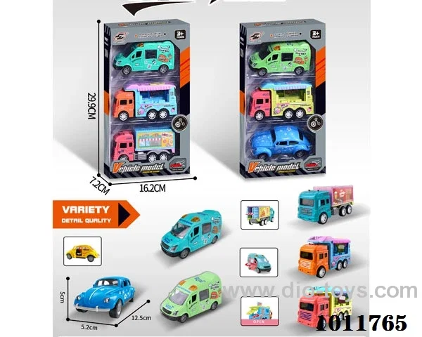 Inertial car set 2  boxes mixed  in Window box