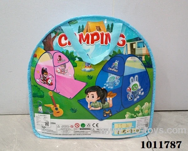 tent in hand box