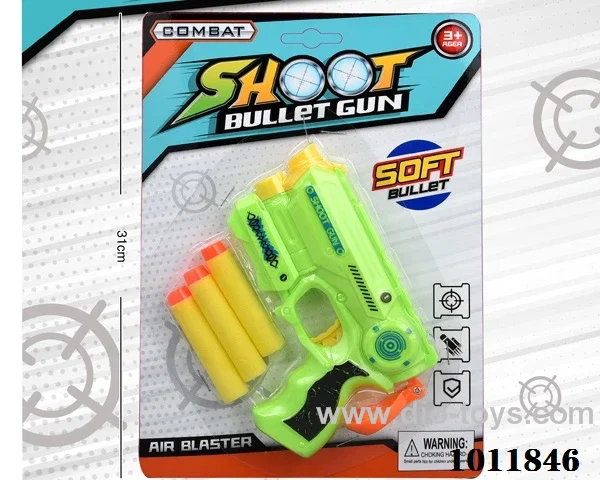 Soft Shot Gun in Blister card