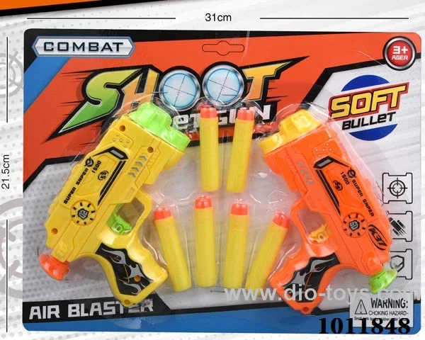 Soft Shot Gun in Blister card