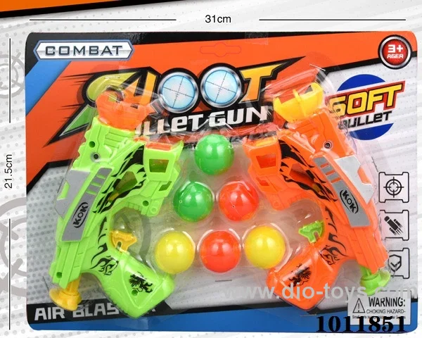 Table tennis gun in Blister card