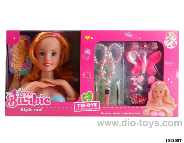 half doll set in  window box