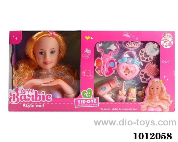 half doll set in  window box