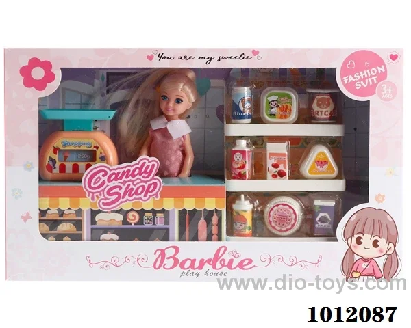 Real body 5 inch doll set  in  window box