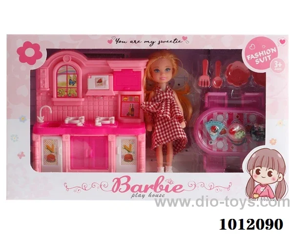 Real body 5 inch doll set  in  window box