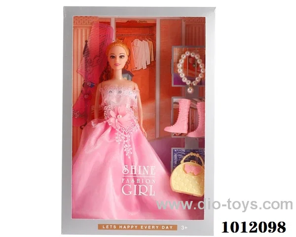 Real body 5 inch doll set  in  window box