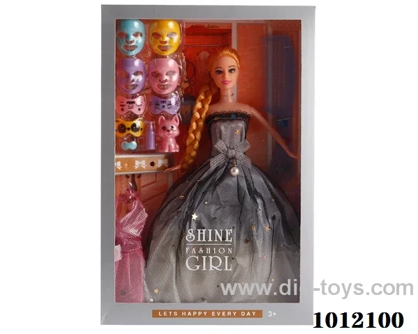 Real body 5 inch doll set  in  window box