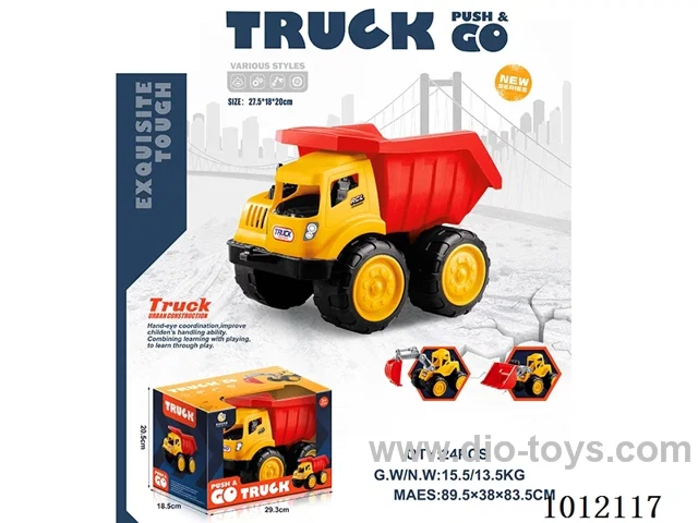 Dumper engineering vehicle (skidding)