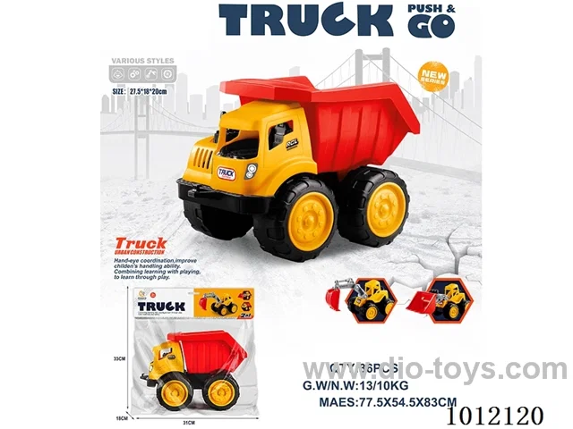 Dumper engineering vehicle (skidding)