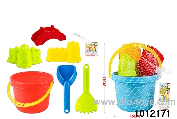Beach toys(multi color mixed)in net bag