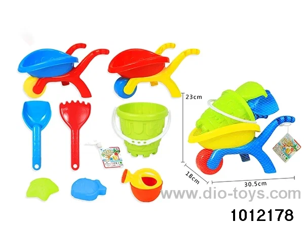 Beach toys car(multi color mixed)in net bag