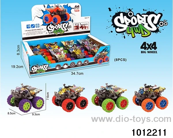 friction car in display box