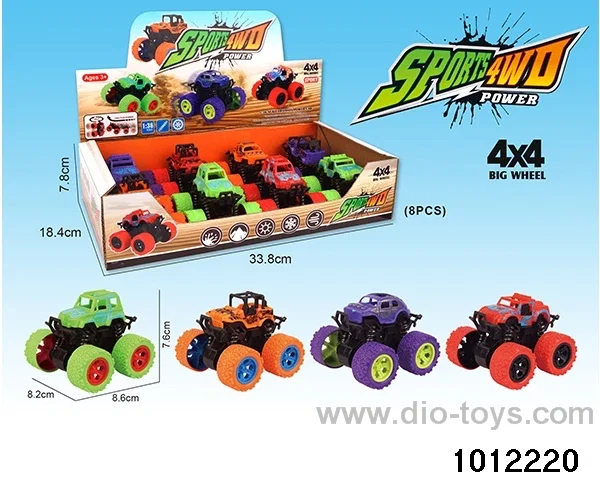 friction car in 8pcs display box