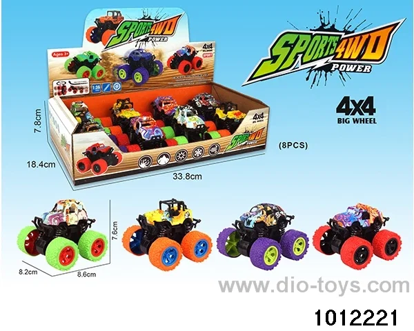 friction car in 8pcs display box