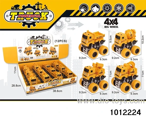 friction car in 12pcs display box