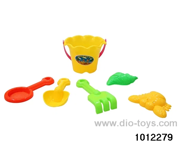 beach toys in Net bag
