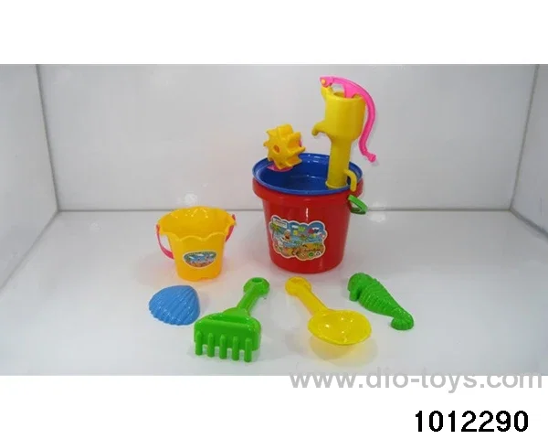 beach toys in Net bag