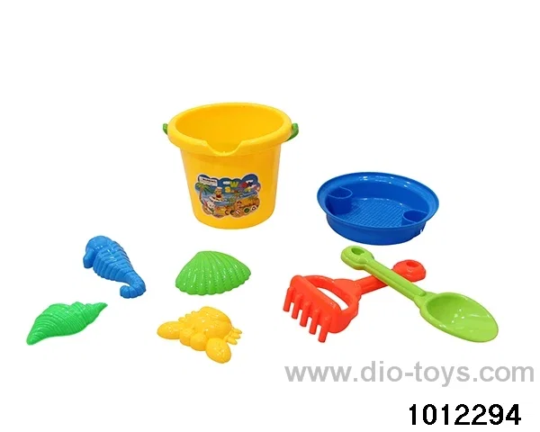 beach toys in Net bag