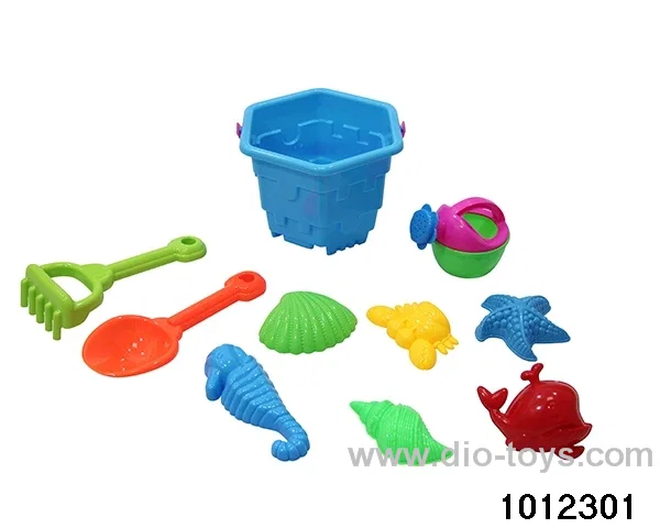 beach toys（10pcs）in Net bag