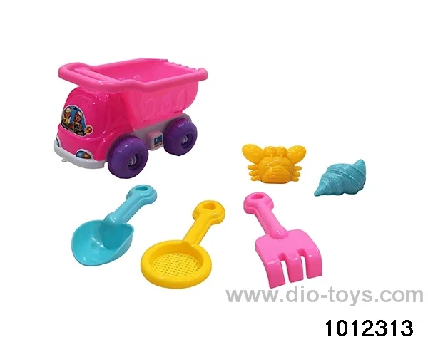 beach toys（6pcs）in Net bag