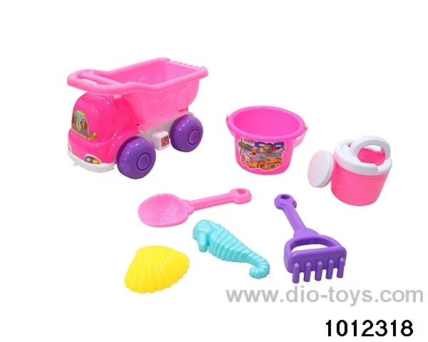 beach toys（7pcs）in Net bag