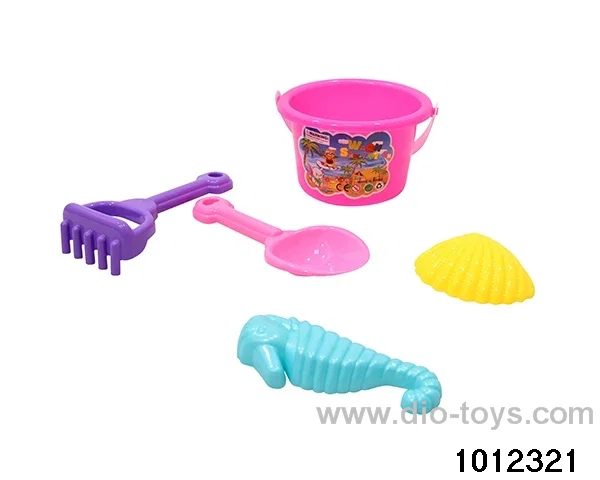 beach toys（5pcs）in Net bag
