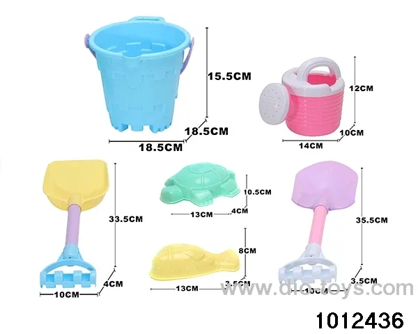 beach toys（6pcs）