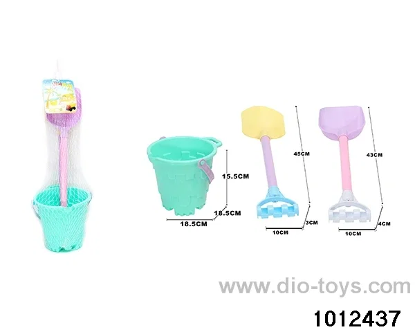 beach toys（3pcs）in Net bag