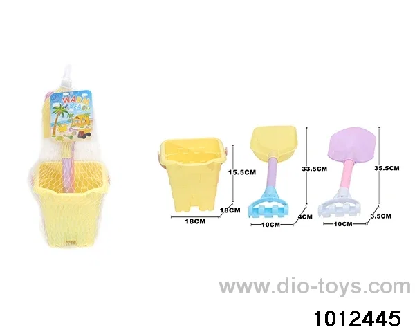 beach toys（3pcs）in Net bag