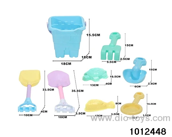 beach toys（8pcs）