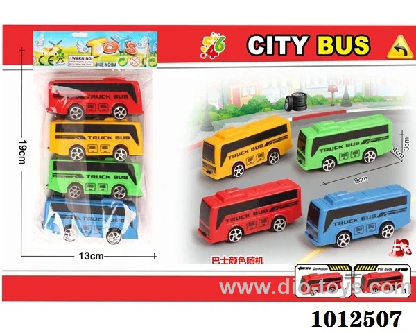 4pcs Pull back friction tank 4 color mixed loading in Opp bag