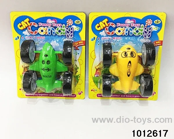 Double sided inertia dump truck in Blister card