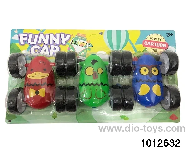 Double sided inertia dump truck in Blister card
