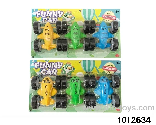 Double sided inertia dump truck in Blister card