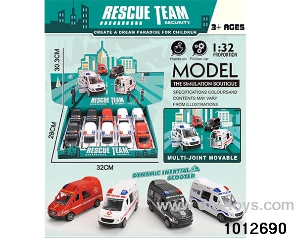 friction car in display box