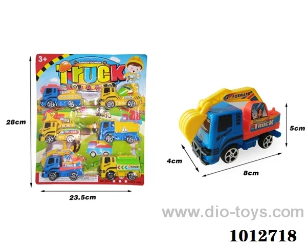 pull back car in Blister card